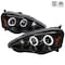 Spec-D Tuning 02-04 Acura Rsx Halo LED Projector Black 2LHP-RSX02JM-TM - alternate 1